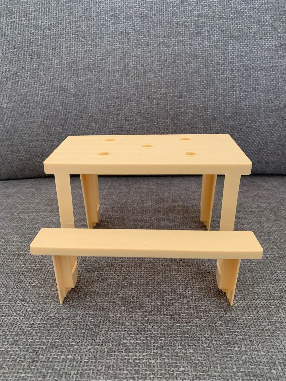 Barbie Foosball Game Table and Picnic Table Playset Furniture